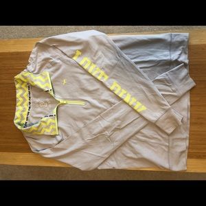 Pink Half Zip Sweater- Size L (EUC)